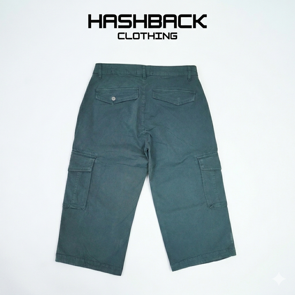 Men's Three Quarter Cargo Shorts