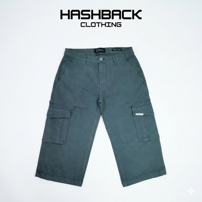 Men's Three Quarter Cargo Shorts