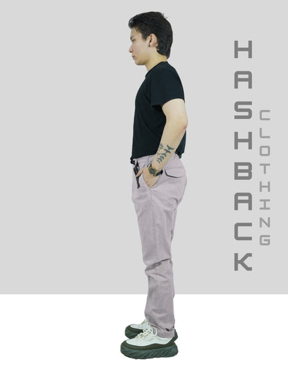 Men’s Coulisse Pants – Slim Fit, 4 Pockets with Belt