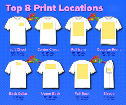 Custom DTF Prints for T-Shirts, Polos, Trousers, Tote Bags, Denim, Caps & More