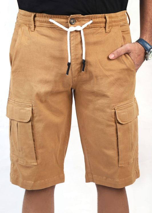 Cargo Shorts for Men's Performance Series Extreme Comfort -Camel