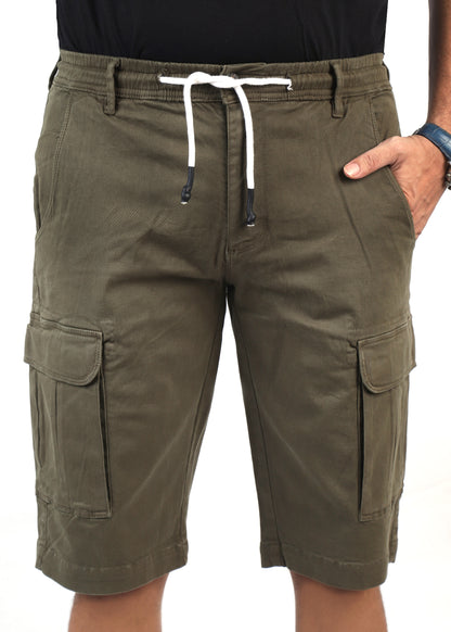 Cargo Shorts for Men's Performance Series Extreme Comfort -Olive