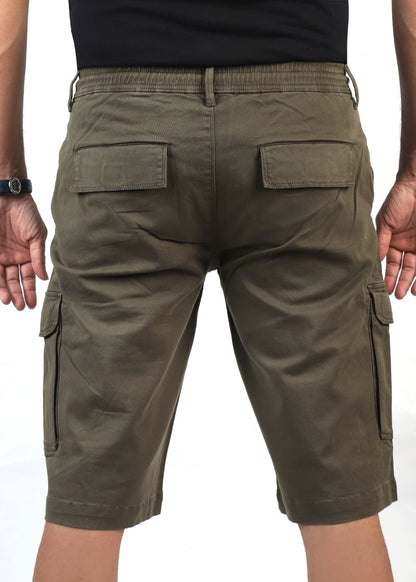 Cargo Shorts for Men's Performance Series Extreme Comfort -Olive
