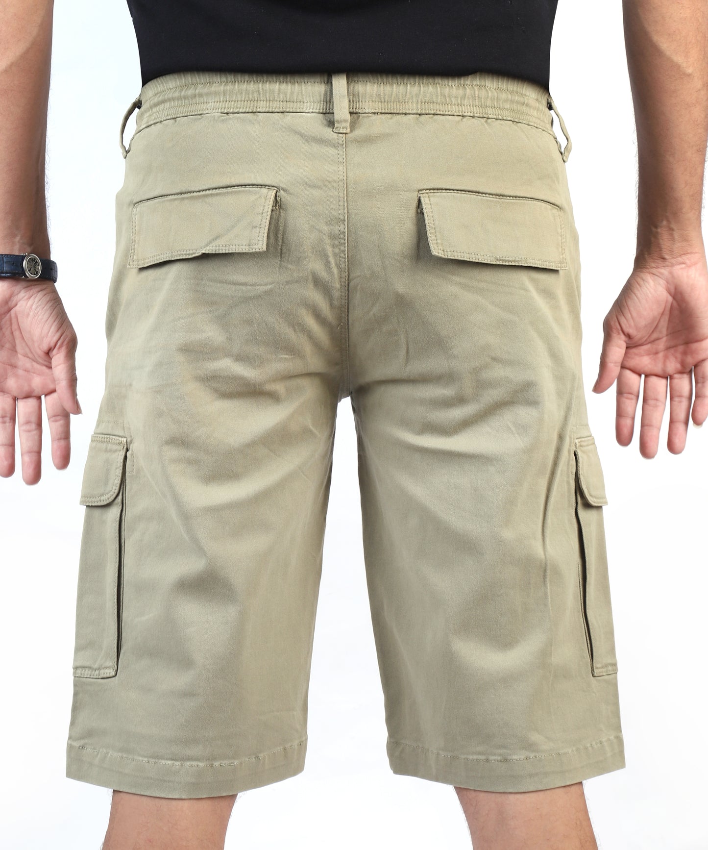 Men's Cargo Shorts - Light Olive