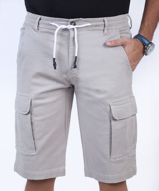 Cargo Shorts for Men's Performance Series Extreme Comfort -Light Grey