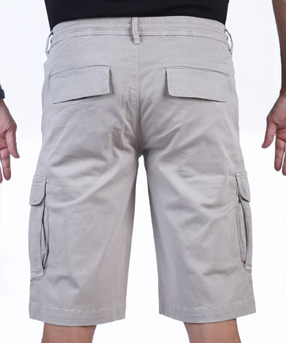 Cargo Shorts for Men's Performance Series Extreme Comfort -Light Grey