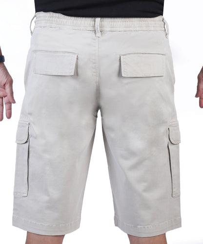 Men's Cargo Shorts - Light Beige