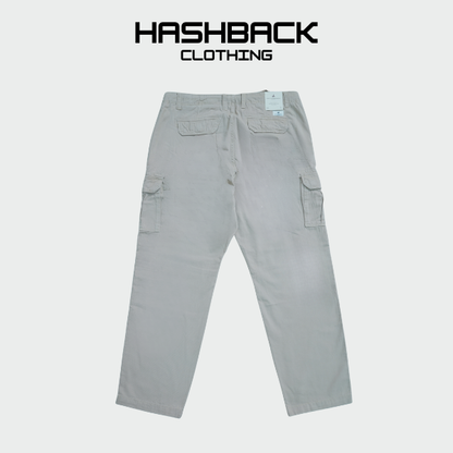 Men's Cotton Cargo Pants with Drawstring | Sizes 30–42