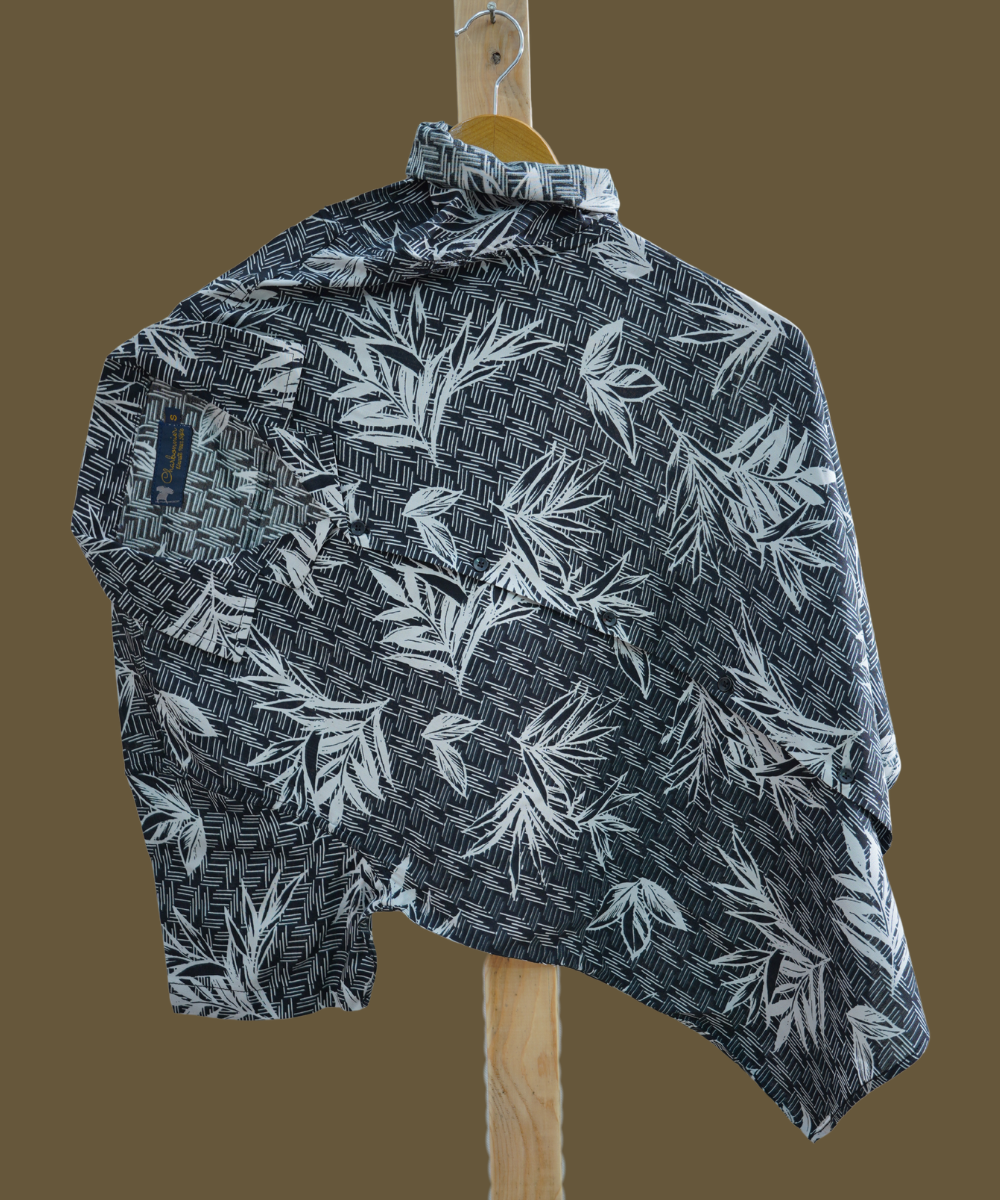 Hashback Printed Linen Shirt For Men