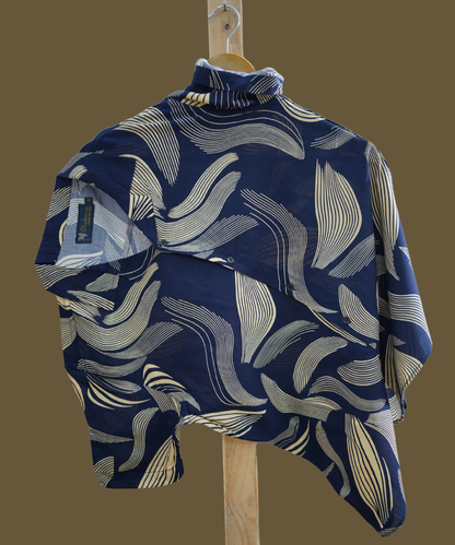 Hashback Printed Linen Shirt For Men