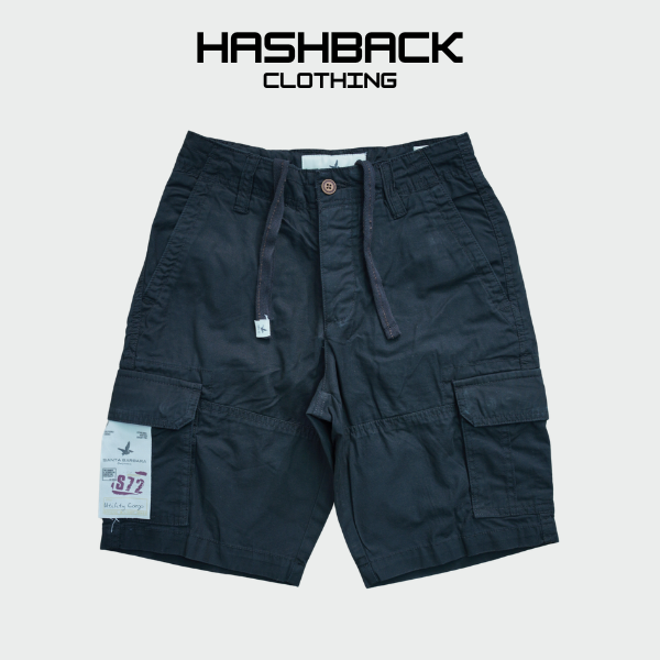 Men's Cargo Shorts – Multi-Pocket Utility Shorts with Drawstring
