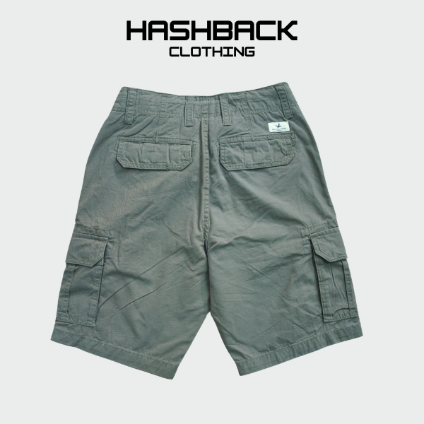 Men's Cargo Shorts – Multi-Pocket Utility Shorts with Drawstring