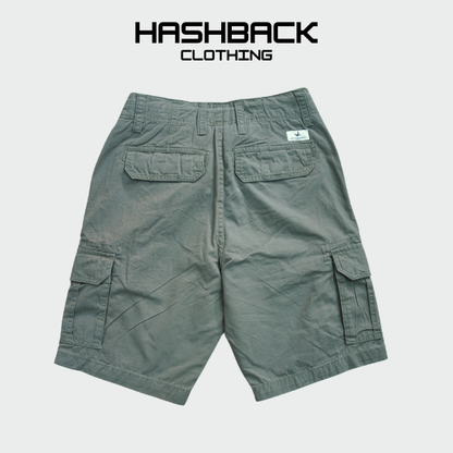 Men's Cargo Shorts – Multi-Pocket Utility Shorts with Drawstring