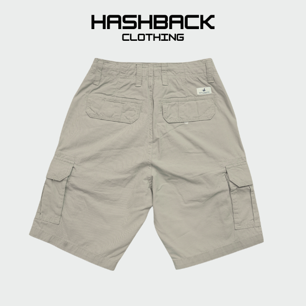 Men's Cargo Shorts – Multi-Pocket Utility Shorts with Drawstring