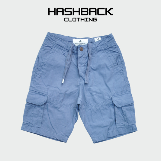 Men's Cargo Shorts – Multi-Pocket Utility Shorts with Drawstring