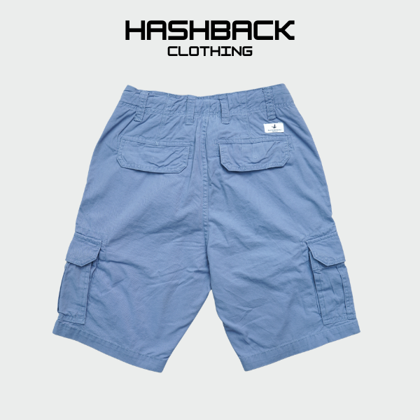 Men's Cargo Shorts – Multi-Pocket Utility Shorts with Drawstring