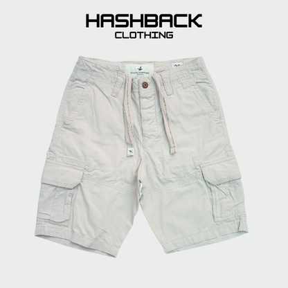 Men's Cargo Shorts – Multi-Pocket Utility Shorts with Drawstring
