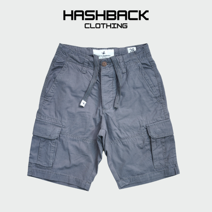 Men's Cargo Shorts – Multi-Pocket Utility Shorts with Drawstring