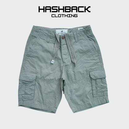Men's Cargo Shorts – Multi-Pocket Utility Shorts with Drawstring