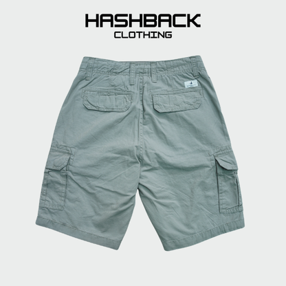Men's Cargo Shorts – Multi-Pocket Utility Shorts with Drawstring