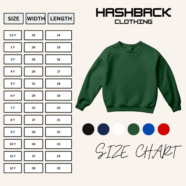 Kids Plain Sweatshirt