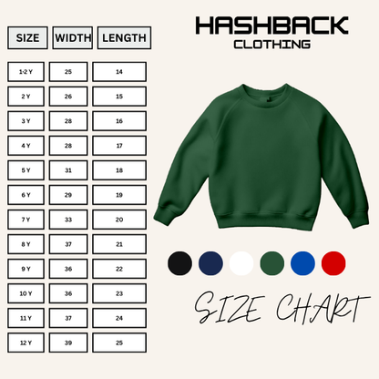 Kids Plain Sweatshirt