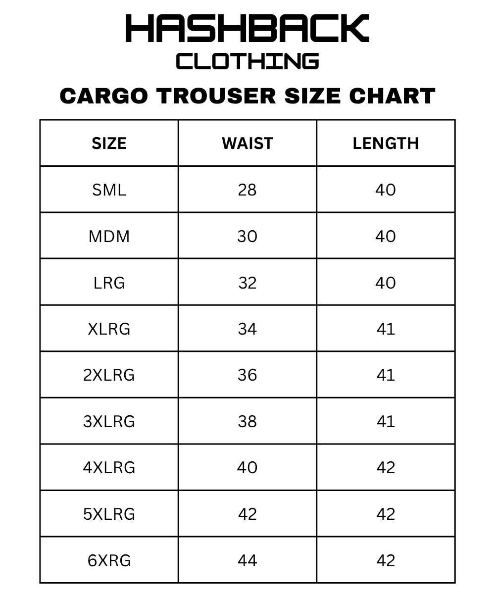 Men's Cargo Pants – Relaxed Fit with Elastic Waist