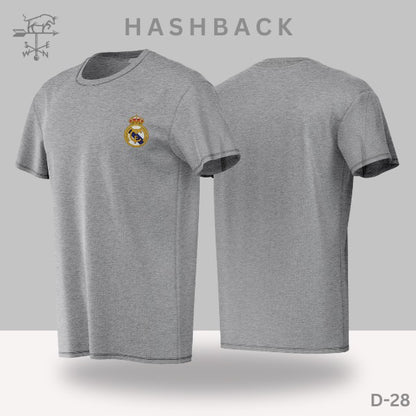 Printed Crew Neck T Shirt For Men D28