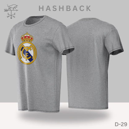 Printed Crew Neck T Shirt For Men D29