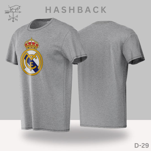 Printed Crew Neck T Shirt For Men D29