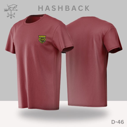 Printed Crew Neck T Shirt For Men D46