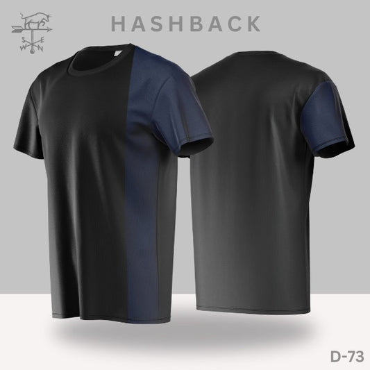 Printed Crew Neck T Shirt For Men D73