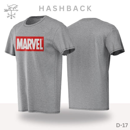 Printed Crew Neck T Shirt For Men D17