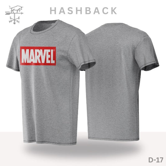 Printed Crew Neck T Shirt For Men D17