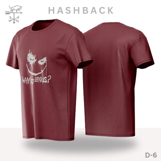 Printed Crew Neck T Shirt For Men D6