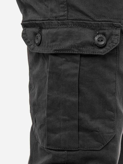 HashBack Stretchable Cargo Jogger Trouser - Anthra Grey
