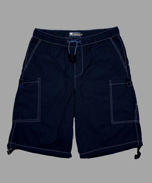 Poplin Shorts for Men's Performance Series Extreme Comfort - Navy