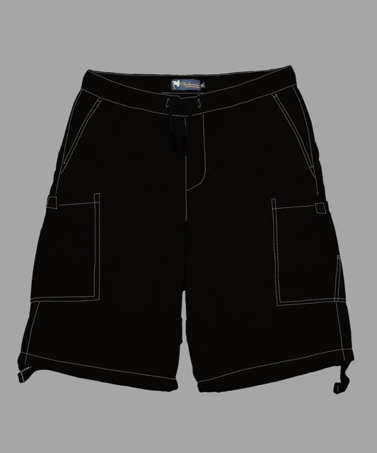 Poplin Shorts for Men's Performance Series Extreme Comfort - Black