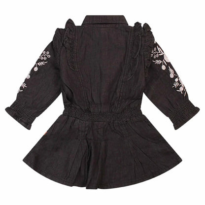 Ruffle frock for girls