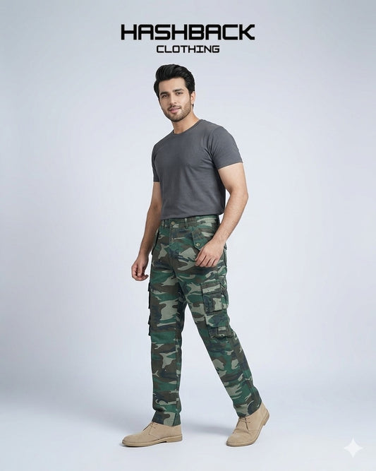 HashBack Cargo 10 Pockets Pant- C4