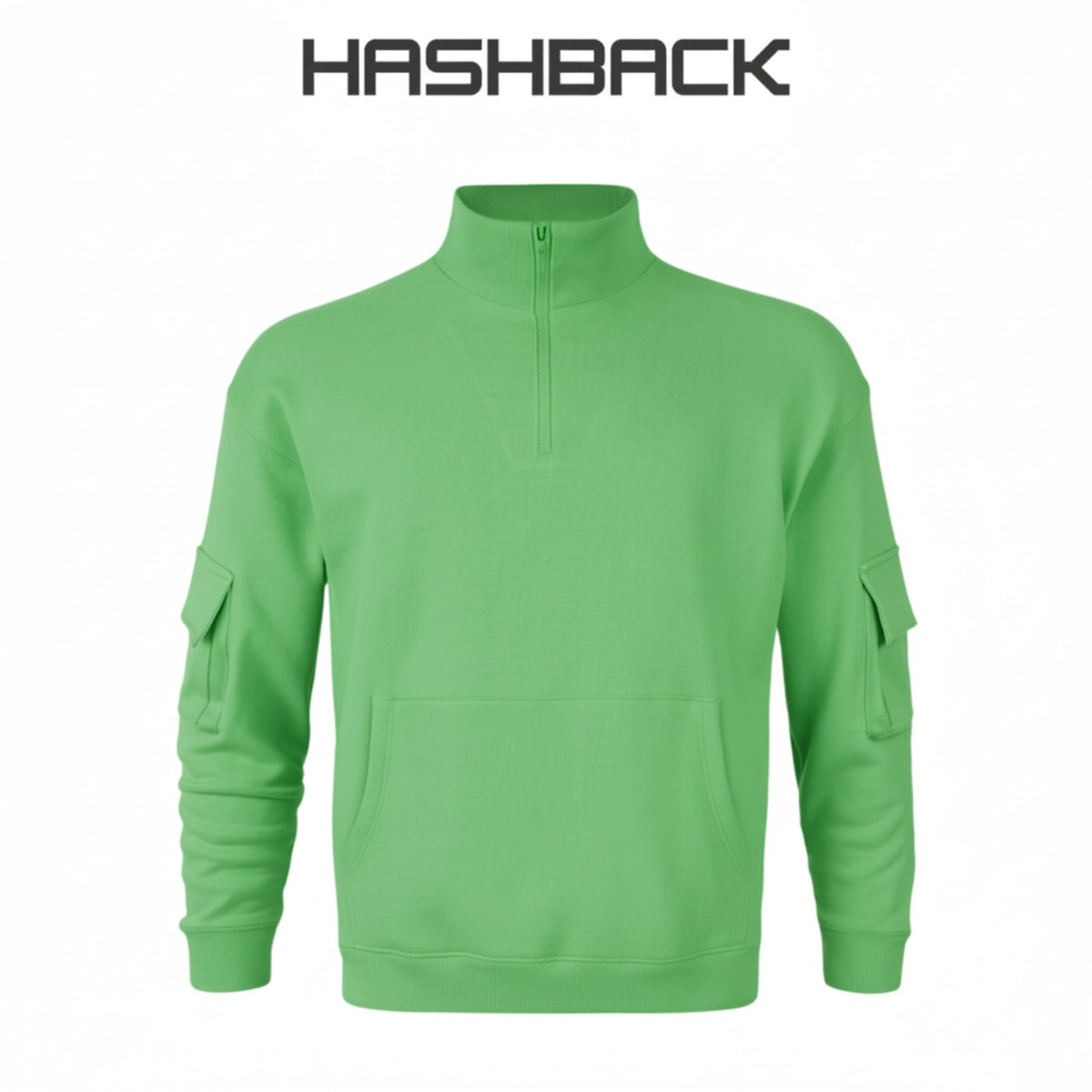 Oversized Quarter Zip Pullover