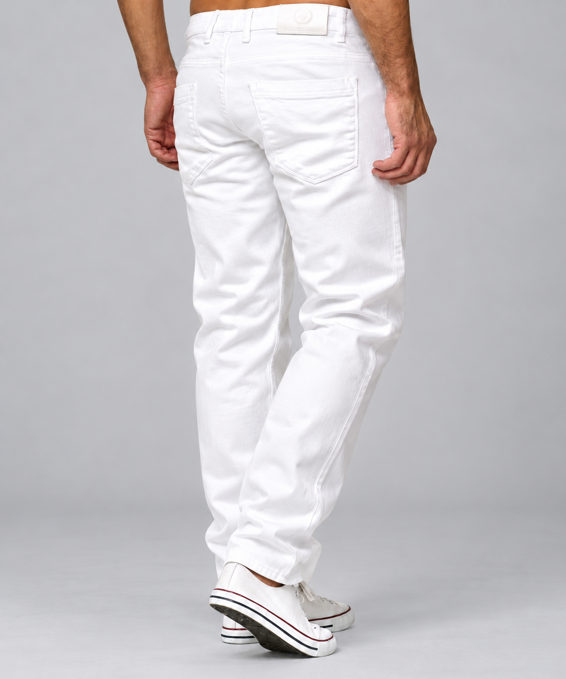 Men's Distressed Regular Size Denim Jeans