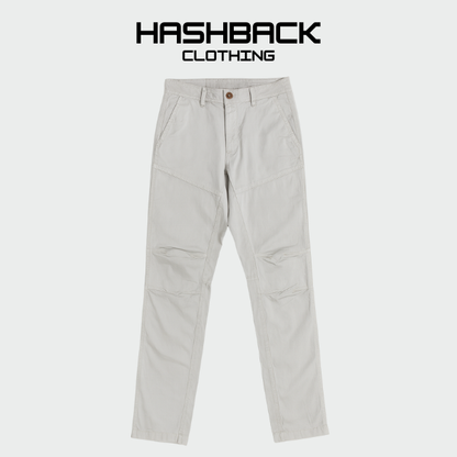 Mens Slim fit Chinos Pants - Ash Grey
