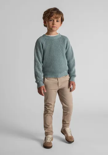 Boys Cotton Chino Pant