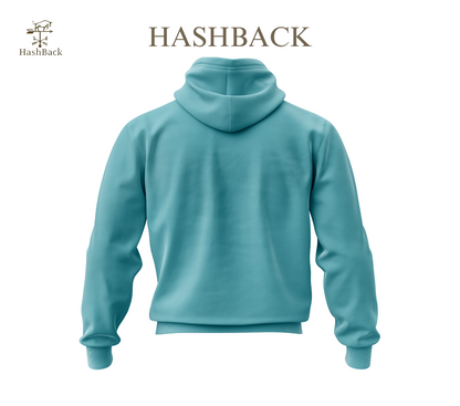 HashBack Plain Zipper Hoodie D21