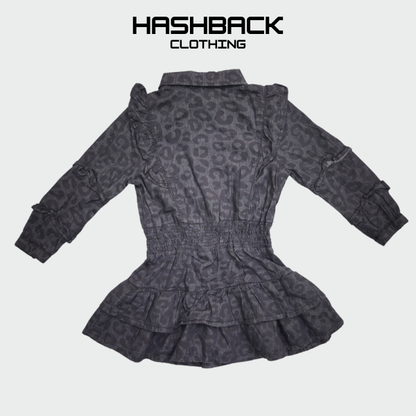 Ruffle frock for girls