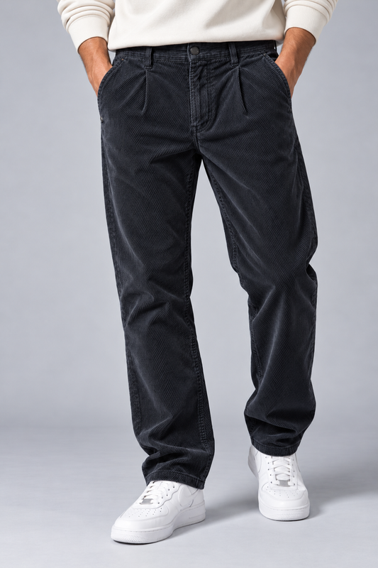 Men’s Corduroy Chino Pants – Regular Fit
