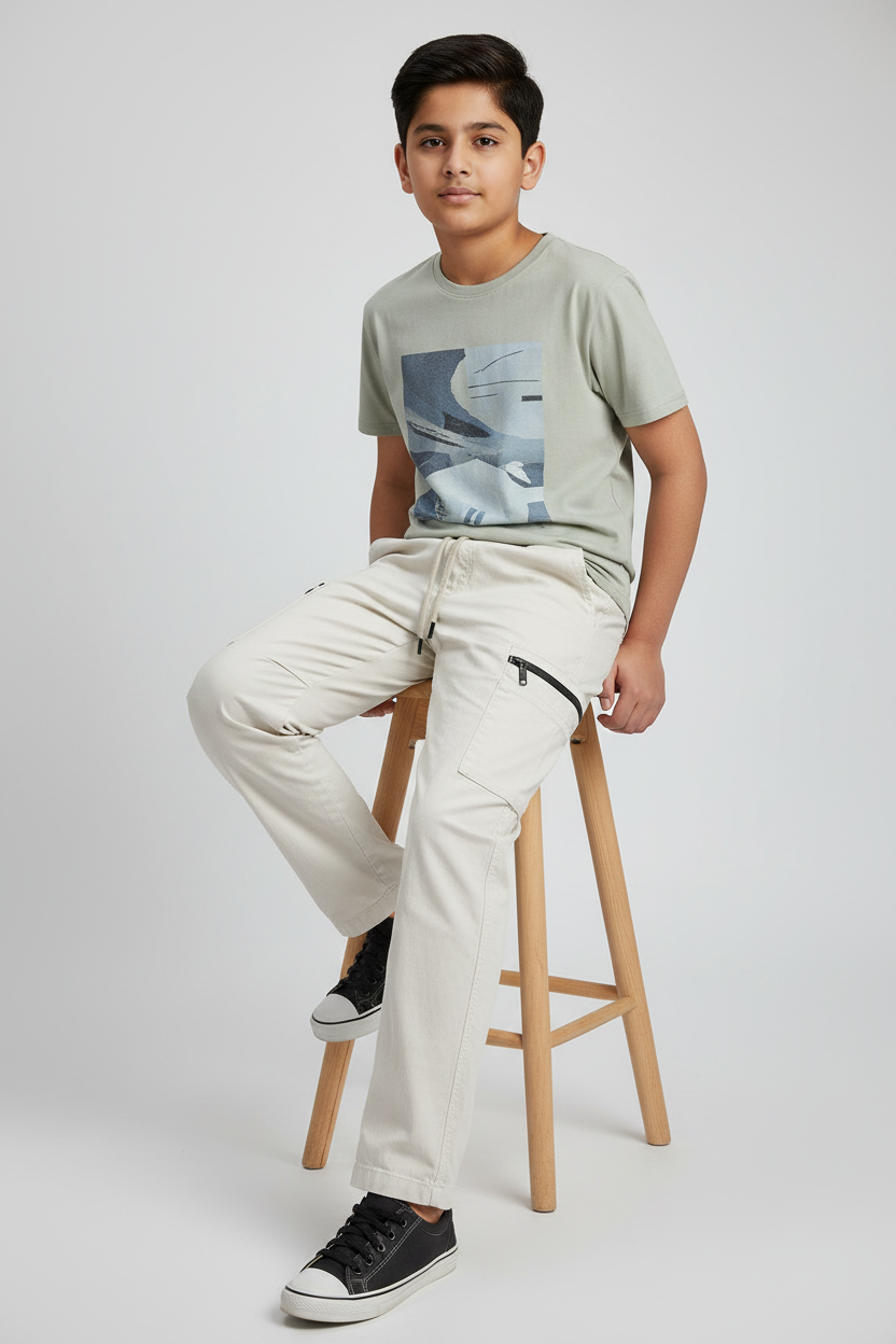 Boy Model - Seated