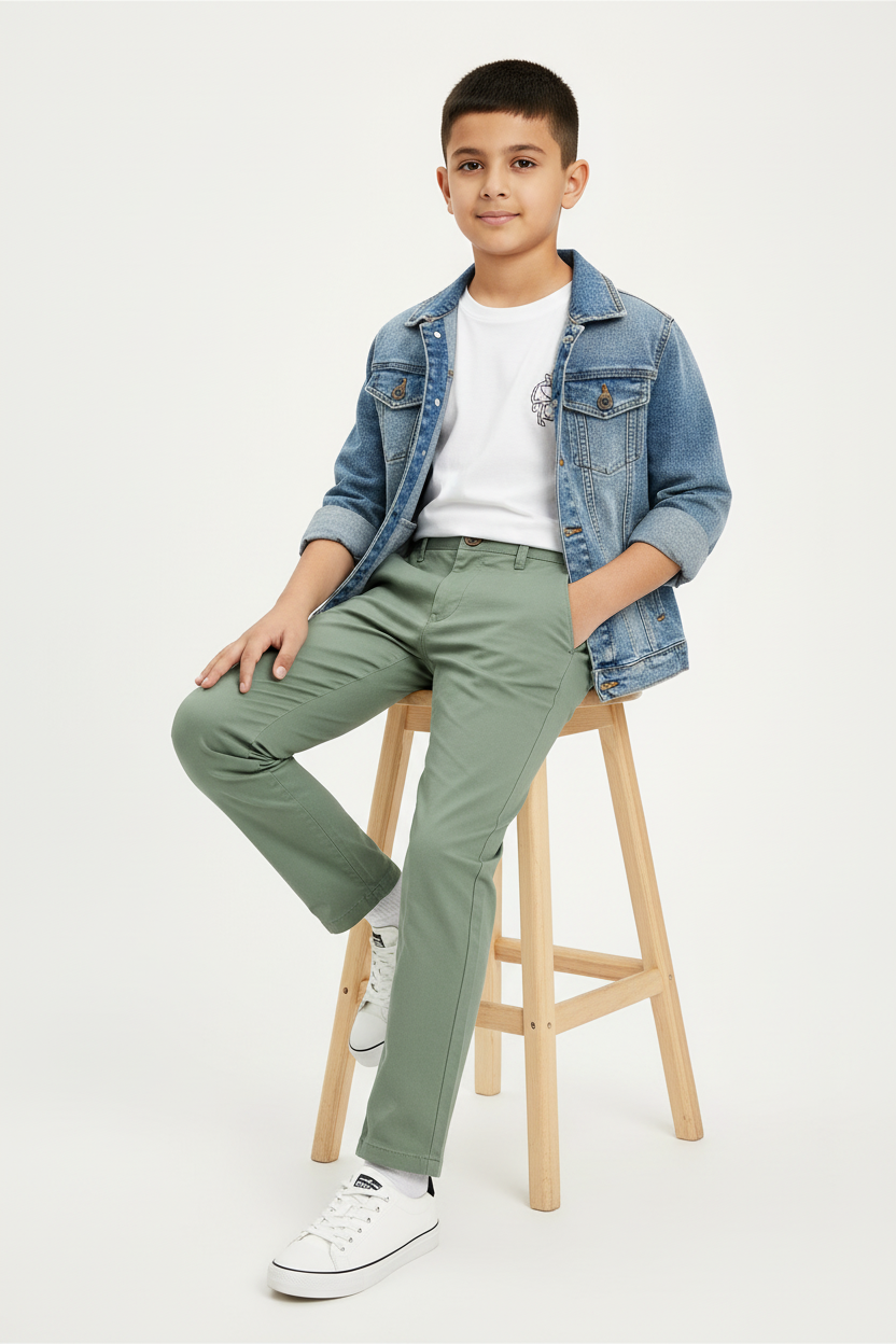 Boy Model - Sitting Pose