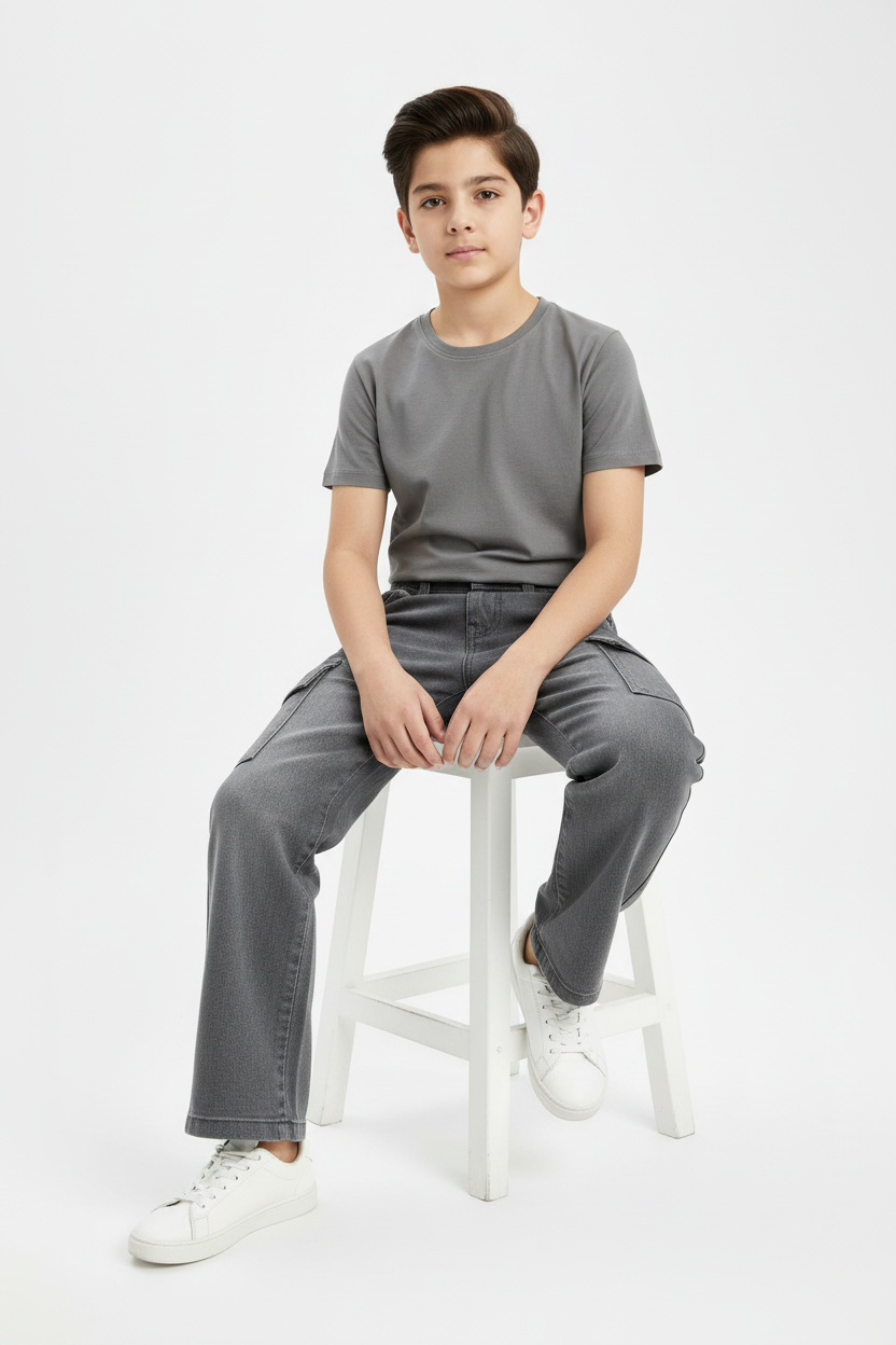 Boy Model - Sitting Pose